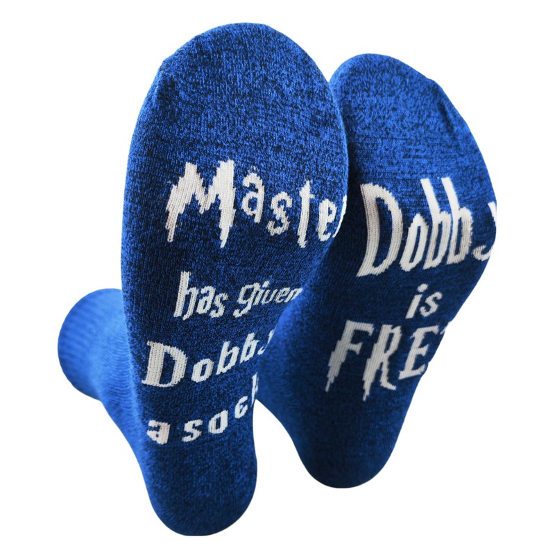 Inmeilifus Novelty Dobby Socks Funny Cotton Knitted Sox Cute Christmas