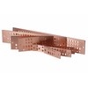Bopaodao Copper Bus Bar 3mm x 25mm x 31.5 inch