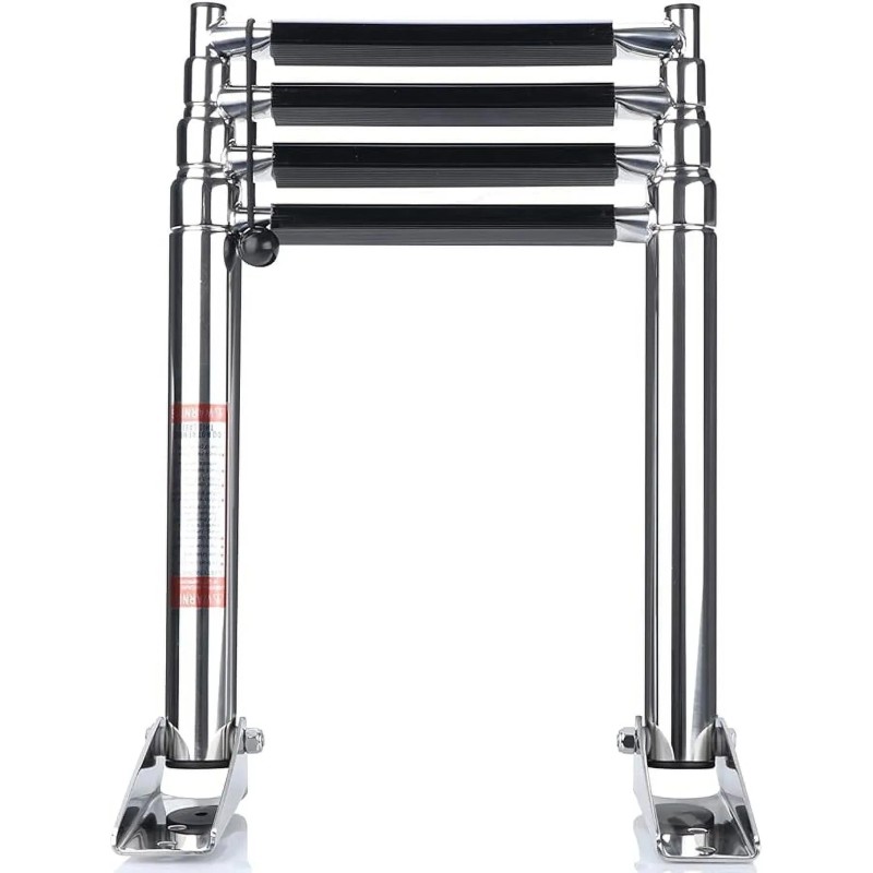 [United States ] Boat Telescopic 4 Step Ladder,Stainless Steel Swim