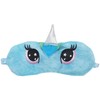 ToBeInStyle Women's Unicorn Sleeping Eye Masks - Blue - OS