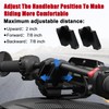 Aluminum Adjustable Motorcycle Handlebar Risers for 2019-2025 Can-Am Ryker Rally