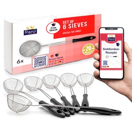 Ranji Fondue Net Stainless Steel, Easy Care, for Fondue Evenings