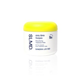 SLMD by Dr. Pimple Popper - AHA/BHA Swipes - Daily Resurfacing Pads for Face and Body - Exfoliate, Resurface, and Treat and Prevent Acne