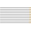 Mssoomm TIG Welding Tungsten Electrodes 2% Thorium 1/25'' x 6''