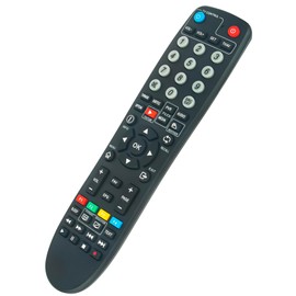 VINABTY Ersatz-Fernbedienung Passend für Uclan Digital DVB-S / S2 / T2-MI/MS HDTV Receiver/IPTV/OTT Mediaplayer Sub uClan Premium RCU v2.0 Learning Remote Control Unit