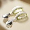 Baby Spoon and Fork Set - 2-Piece Toddler Cutlery for