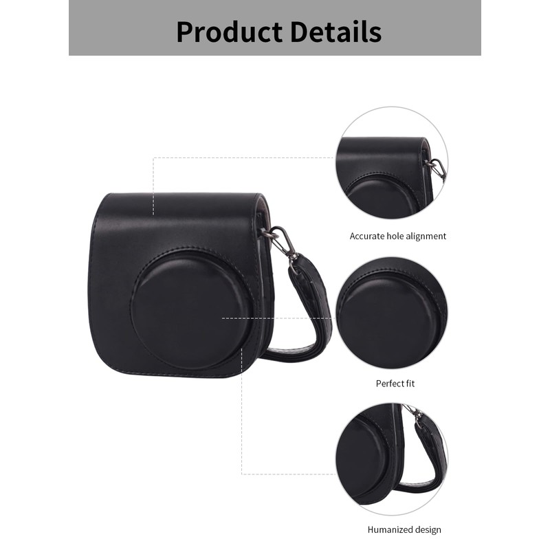 Protective Shoulder Bag for Instax Mini Cameras - Compatible with