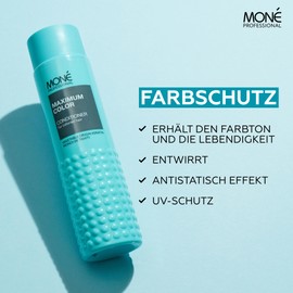 MONÉ Professional Keratin Conditioner for Coloured Hair, Care for Dry and Damaged Hair, Maintains Colour Shine, Nourishes, Protects and Detangles Your Hair, 300 ml