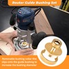 71333 Router Bits Solid Brass Inlay Kit for 1/4 Templates