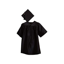 Jostens Graduation Cap and Gown Package Extra Small Black