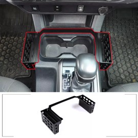 MXtech-23 For Toyota Tacoma 16-2022 Interior Alloy Gear Shift Storage Box Two Baskets Trim