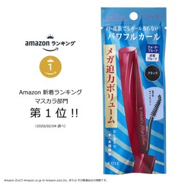 FASIO BK001 Powerful Curl Mascara EX (Mega Volume) Black 0.2 oz (7 g)