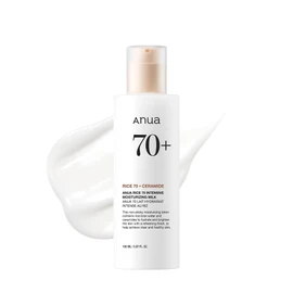 ANUA RICE 70 Intensive Moisturising Milk, Lotion for Deep Hydration and Nourishment, Radiant Glass Skin, Rice Water, Niacinamide, Ceramide, Lightweight, Korean Skincare, 150ml