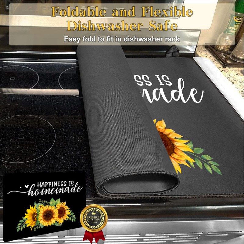 Glass Cooktop Protector - Large Glass Stove Top Cover Protector