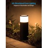 LEONLITE Low Voltage Path Lighting, 5W LED Landscape Bollard Pathway