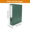 HUA JIE A4 Storage File Boxes Plastic Archives Cases with