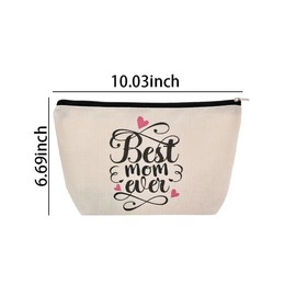 Makeup Bag for Mom Mommy Gifts for Women Mothers Day Birthday Gifts