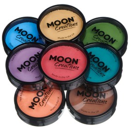 Moon Creations - Professional Water Activated Face Paint - Adventure Colours Set