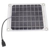 Solar Panel 10W USB Output Transparent Design Double Sided Power
