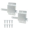 QZATTCAEN Heavy Duty Garage Door Side Lock Inside Deadlock for