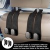 Gyinere Headrest Hooks for Car,2 Pack Car Seat Back Organizer