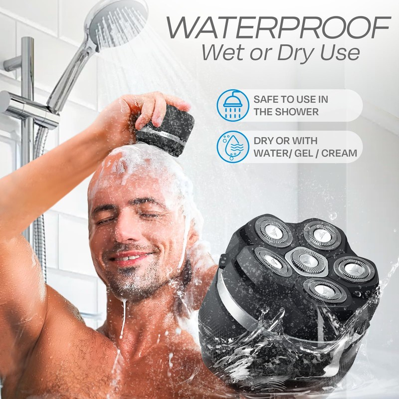 HUMMINGBIRD MK3 Head Shaver for Bald Men - Wet/Dry Electric