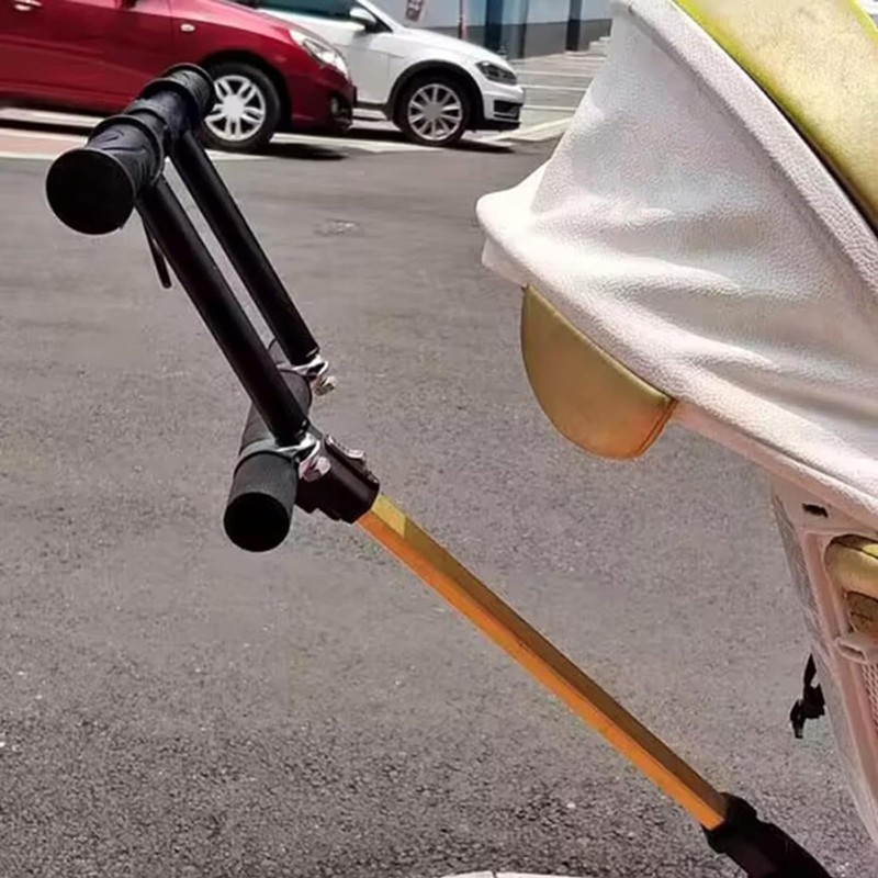 Stroller Handle Extender Replacement, Baby Strollers Handle Extension Adapter, Detachable
