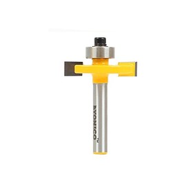 YONICO Slot Cutter Router Bit 1/4-Inch Height X 3/8-Inch Depth 1/4-Inch Shank 14184q