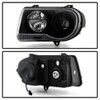 ACANII - For 2005-2010 Chrysler 300C 300-C Projector Black Headlights