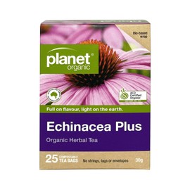 Planet Organic Echinacea with Green 25 Tea Bags