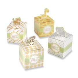 Kate Aspen Set of 24 Born To Be Wild Favor Box, Jungle Themed (Discontinued by Manufacturer)
