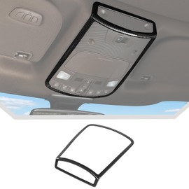 JeCar for F150 Interior Reading Light Cover Trim for Ford F150 2015-2020 Carbon Fiber Interior Trim Accessories