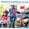 Toddmomy Bike Flag Pole for Handlebar Mount 2 Pack Outdoor