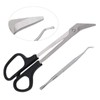 Toenail Clippers for Seniors, Toenail Scissors with Long Handle, Ergonomic,