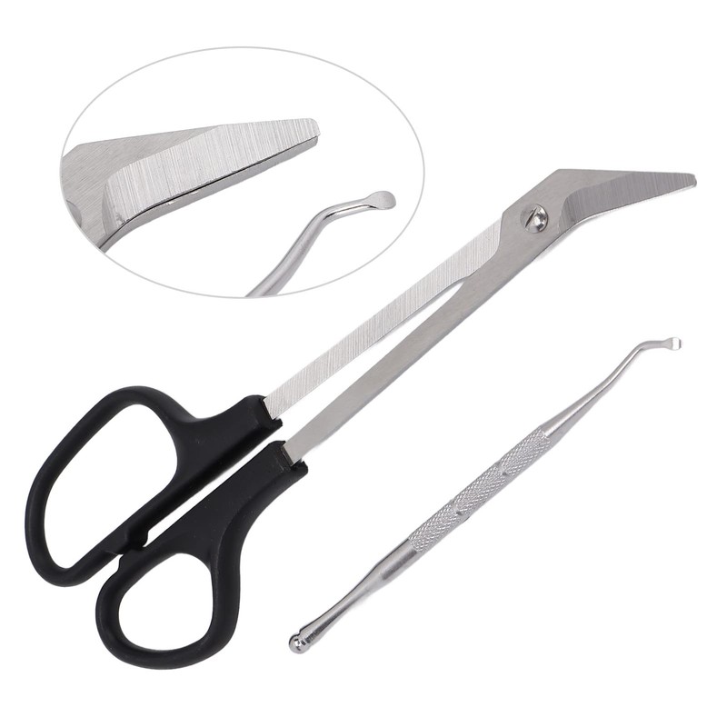 Toenail Clippers for Seniors, Toenail Scissors with Long Handle, Ergonomic,