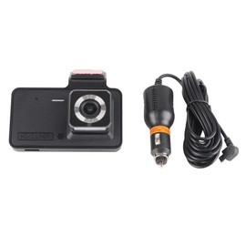 4in Car Dash Cam 1080P with Reversing Image Universal Car Driving Video Recorder for Autos Single Cam