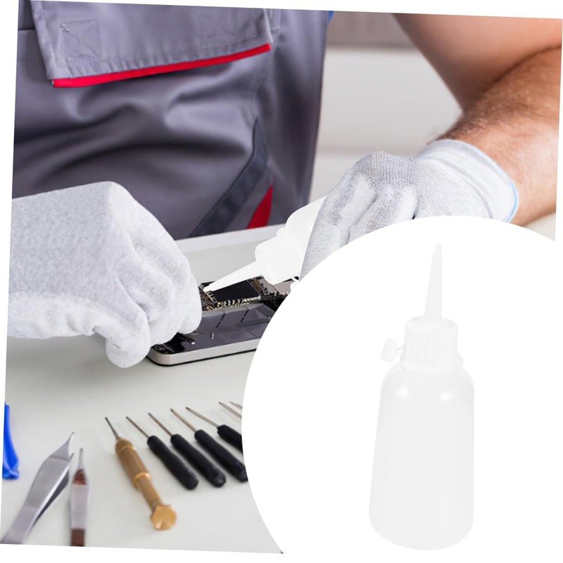 STOBOK 12pcs Fine Tip Bottles Glue Squeeze Bottle for Oil