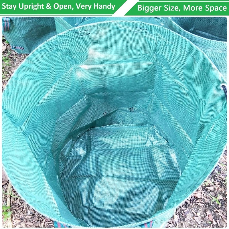 Professional 3-Pack 106 Gallon Big Lawn Garden Bags (D31, H31