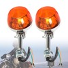 Silscvtt Motorcycle 12V 2 Pcs Turn Signal Replacement for Honda