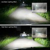 AUIMSOCO 4side LED Headlight High Low Beam Fog Light Bulbs