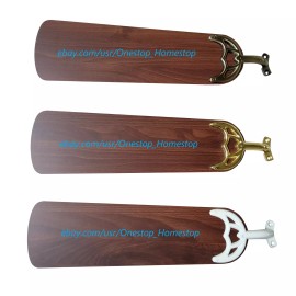 Westinghouse 5 - 42" Dark Reversible Ceiling Fan Blades, Indoor / Outdoor, Replacement, NEW