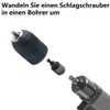 Keyless Chuck 2-13 mm 1/2 Inch x 20UNF with 1/4