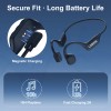 LOBKIN Bone Conduction Headphones Wireless 6.0 Swimming Headphones Underwater IPX6