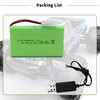 Tosiicop 9.6V 2400mAh NiMH Battery - RC Car Rechargeable Battery