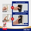 JOLLY CHEF 16oz Black Disposable Paper Coffee Cups 500 Pack