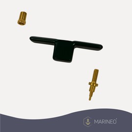 MARINEO Ventiladapter für Fender – Adapter für Fahrradpumpe & Autopumpe – Kompatibel mit Seilflechter & Majoni – Aufpumpen & Luftablassen einfach gemacht