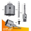 Betonbohrer Ø 68 mm mit 110 mm Rundgriff SDS Plus