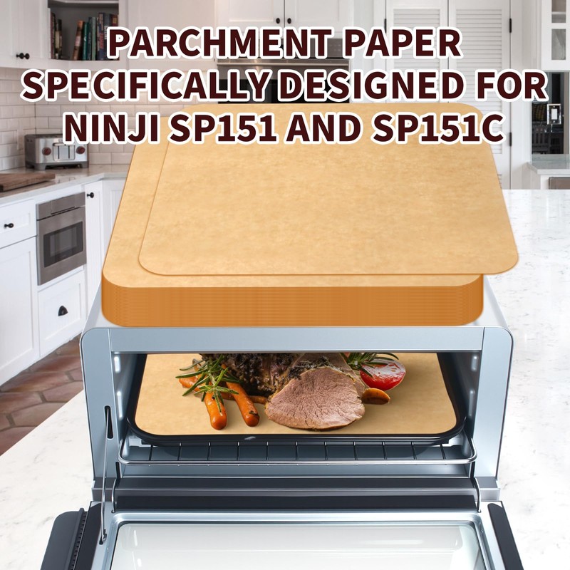 Air Fryer Parchment Paper for Ninja 8-in-1 Flip Toaster Oven