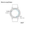 MINILUJIA LED Touch Screen Watch Unique Cool Watch Meteor Shower/Wish