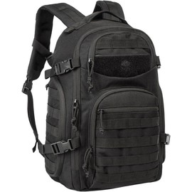 Tactical Laptop Backpack Military Backpack for Men Black Tactical Bag Backpack - Color: Tac0006black